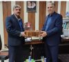 تجلیل معاون اداری و مالی اداره کل کمیته امداد امام خمینی (ره) استان از شهردار اسفدن